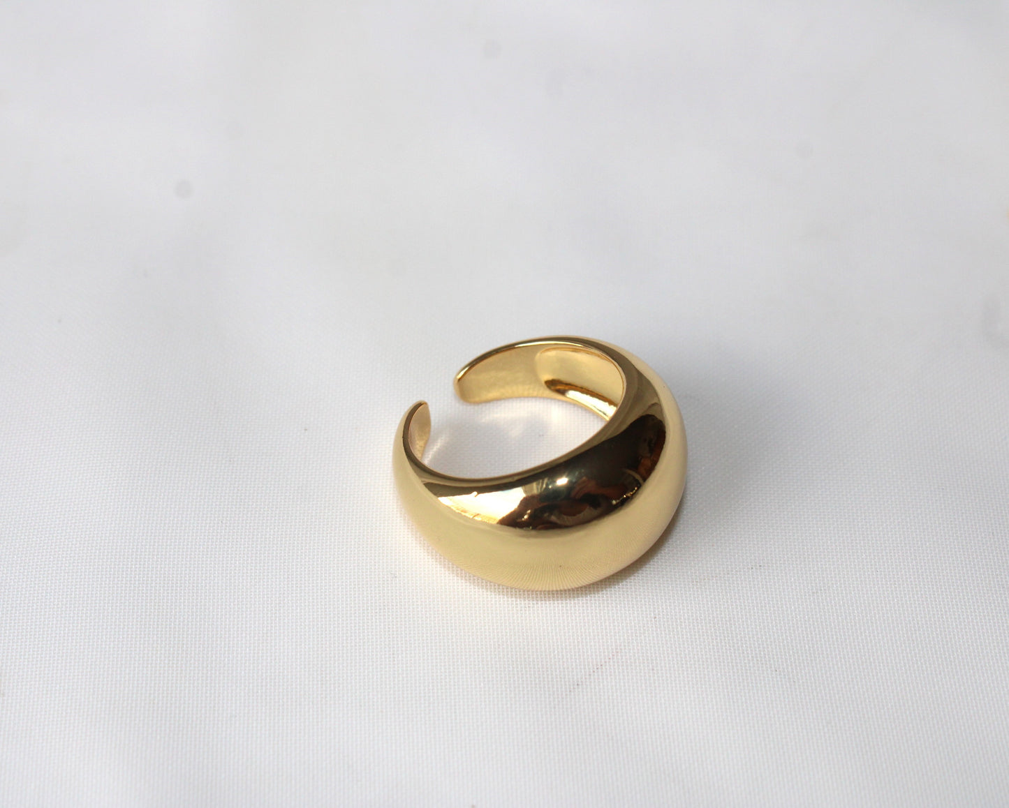 Gold Dome Ring For Women