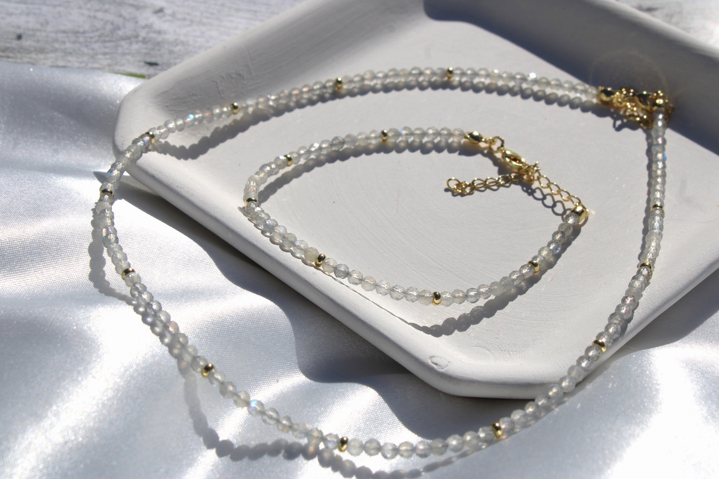 Handmade Necklace. Natural gemstone necklace. Healing necklace.  Minimalist style necklace. Gift for her. Gift for women.