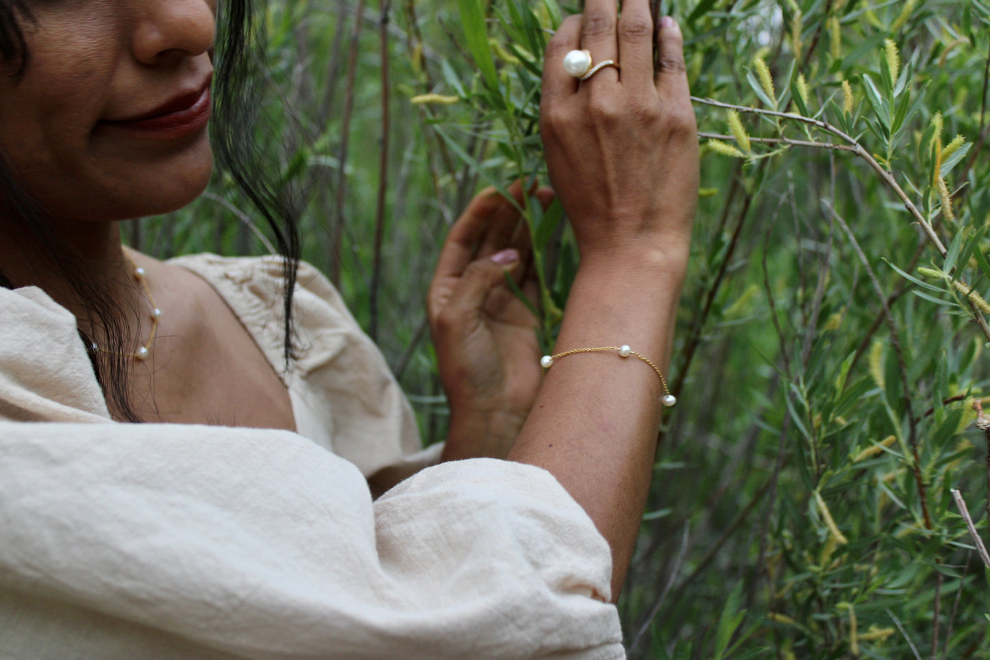 Freshwater Dot Bracelet